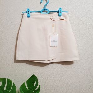 Korean Style Peach Skort (Skirt × Short)